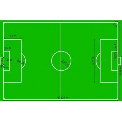 PROJETO DE IRRIGAÇÃO PARA CAMPO DE FUTEBOL OFICIAL 110 X 90M PROJETO DE IRRIGAÇÃO PARA CAMPO DE FUTEBOL OFICIAL 110 X 90M