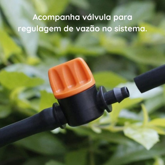 KIT MICRO IRRIGACAO GOTEJAMENTO KIG14