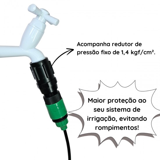 KIT MICRO IRRIGACAO GOTEJAMENTO KIG14